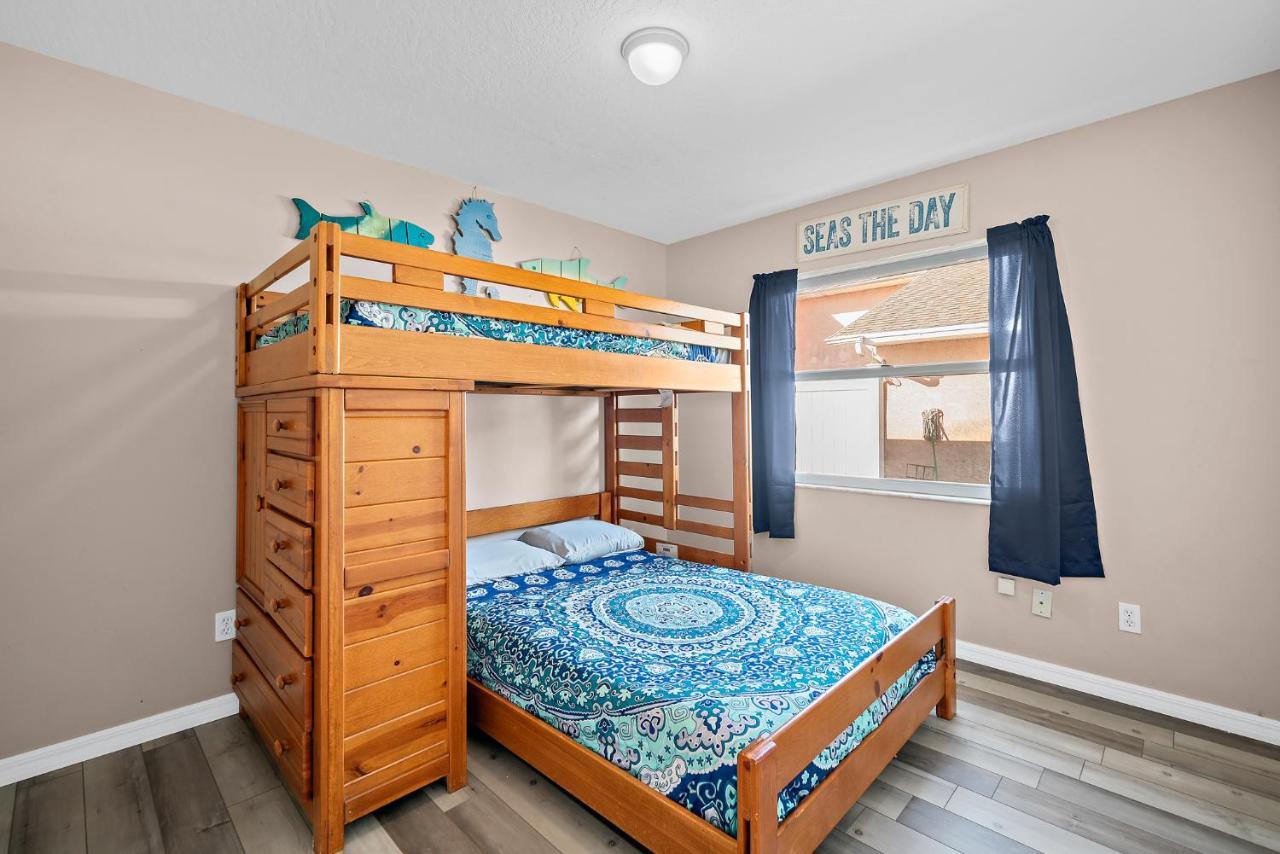 מלבורן Sunset Serenity - 3Br Beach Townhome With Outdoor Patio - New Hot Tub, Steps To Ocean Fun! מראה חיצוני תמונה